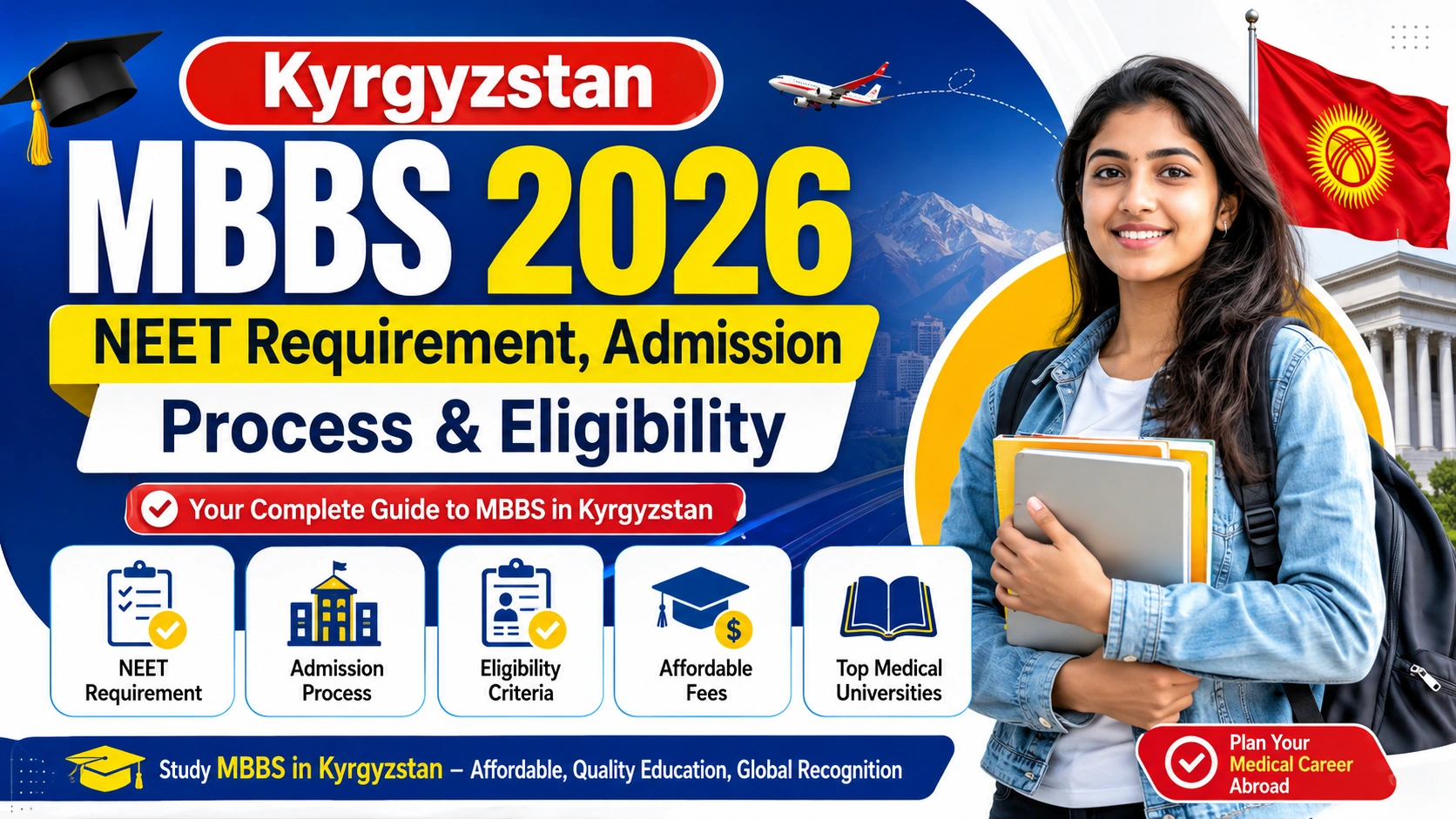 Kyrgyzstan MBBS 2026: NEET Requirement, Admission Process & Eligibility